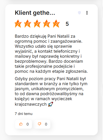 Gethelp.pl Opinie Klientów 9