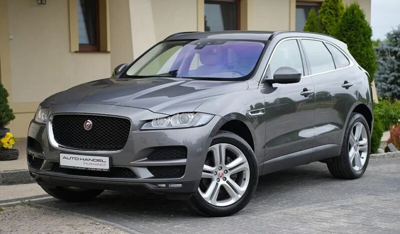 Jaguar F-Pace | 4×4 (stały) | Automatyczna | 180 KM | Szary full