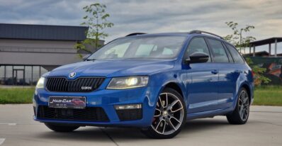 Skoda Octavia Rs | 4X4 (Doł. Automatycznie) | Automatyczna | 184 Km | Niebieski