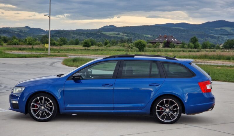 SKODA Octavia RS | 4×4 (doł. automatycznie) | Automatyczna | 184 KM | Niebieski full