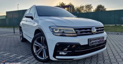 Volkswagen Tiguan  | 4X4 (Doł. Automatycznie) | Automatyczna | 240 Km | Biały