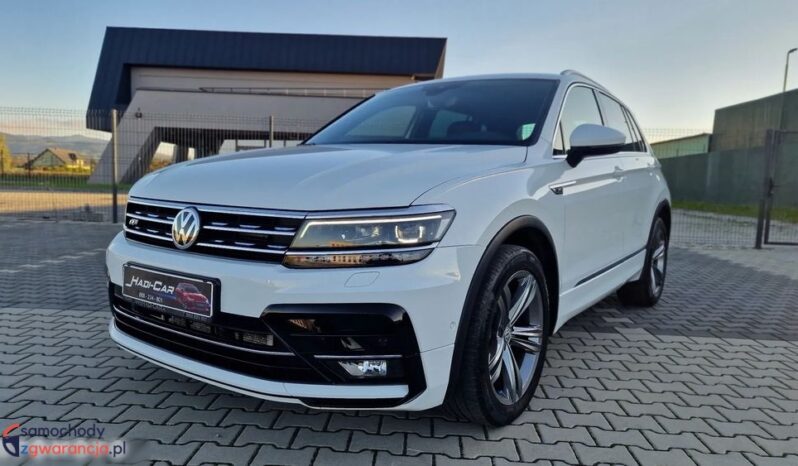 VOLKSWAGEN Tiguan  | 4×4 (doł. automatycznie) | Automatyczna | 240 KM | Biały full