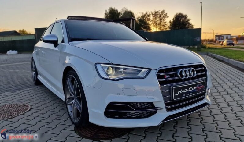 AUDI S3  | 4×4 (doł. automatycznie) | Automatyczna | 310 KM | Biały full