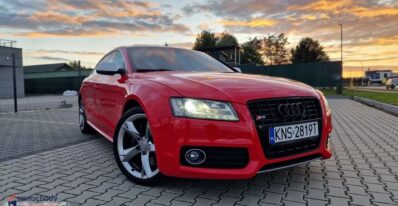 Audi S5  | 4X4 (Stały) | Automatyczna | 333 Km | Czerwony