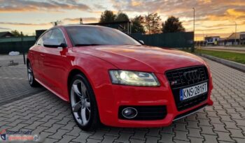 AUDI S5  | 4×4 (stały) | Automatyczna | 333 KM | Czerwony full