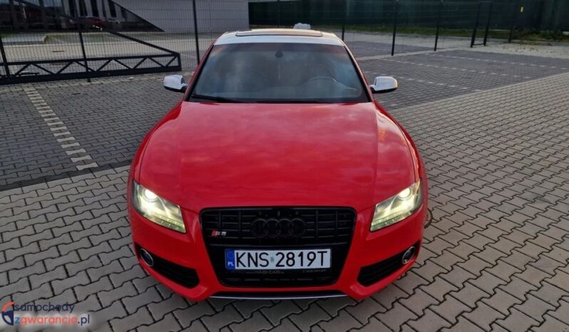 AUDI S5  | 4×4 (stały) | Automatyczna | 333 KM | Czerwony full