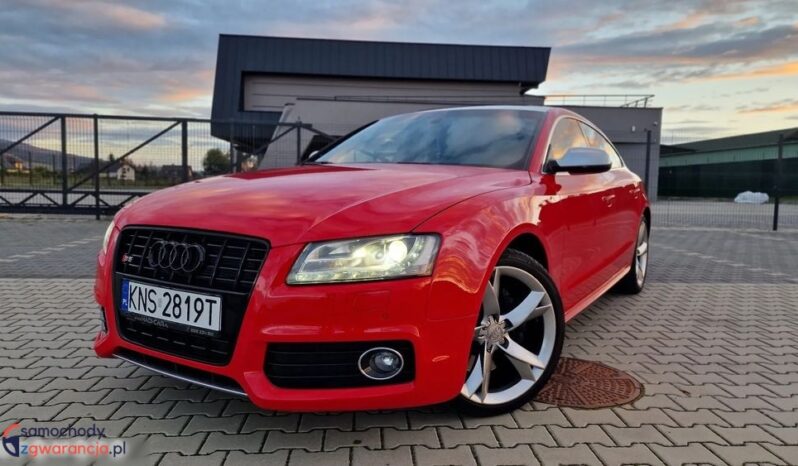 AUDI S5  | 4×4 (stały) | Automatyczna | 333 KM | Czerwony full