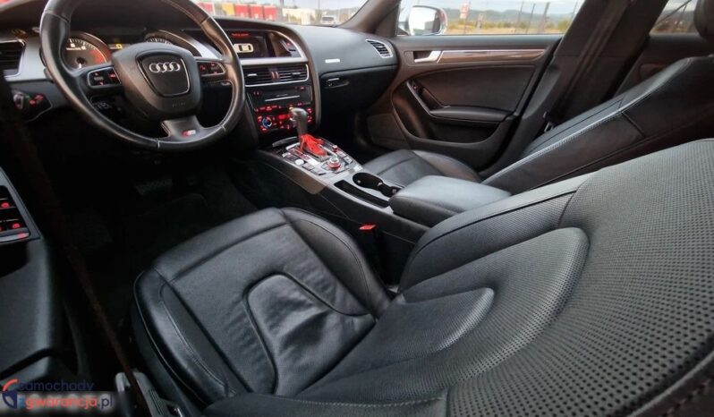 AUDI S5  | 4×4 (stały) | Automatyczna | 333 KM | Czerwony full