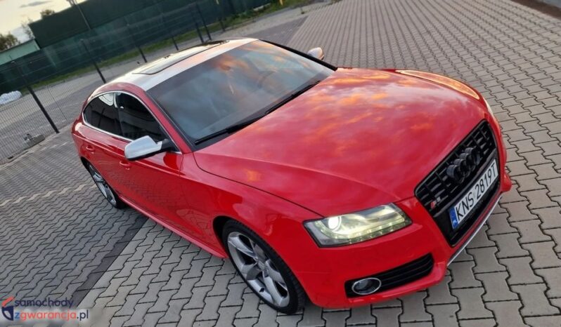 AUDI S5  | 4×4 (stały) | Automatyczna | 333 KM | Czerwony full