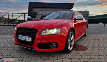 AUDI S5  | 4×4 (stały) | Automatyczna | 333 KM | Czerwony full