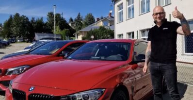 Bmw Seria 4 | 4X4 (Doł. Automatycznie) | Automatyczna | 313 Km | Czerwony