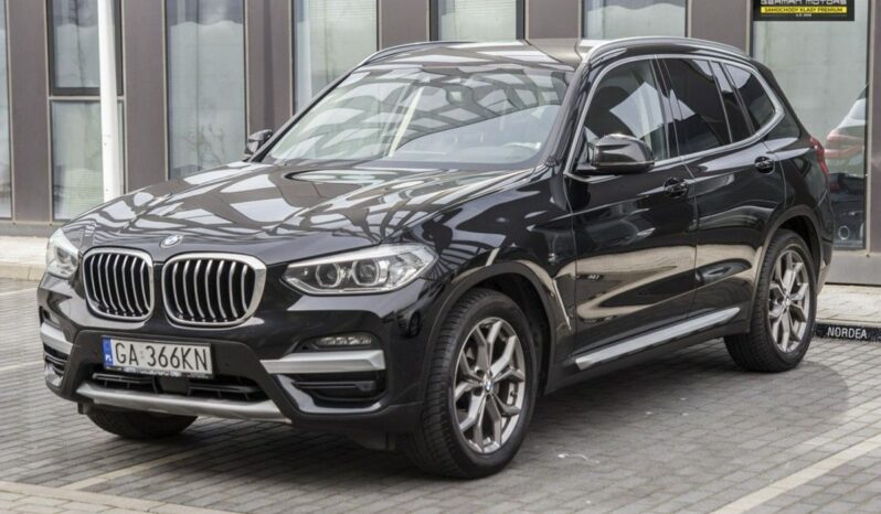 BMW X3  | 4×4 (stały) | Automatyczna | 190 KM | Czarny full