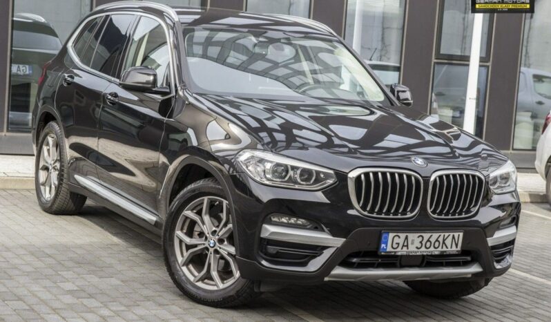 BMW X3  | 4×4 (stały) | Automatyczna | 190 KM | Czarny full