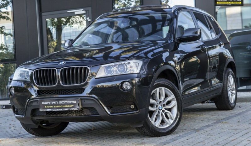 BMW X3  | 4×4 (stały) | Automatyczna | 184 KM | Czarny full