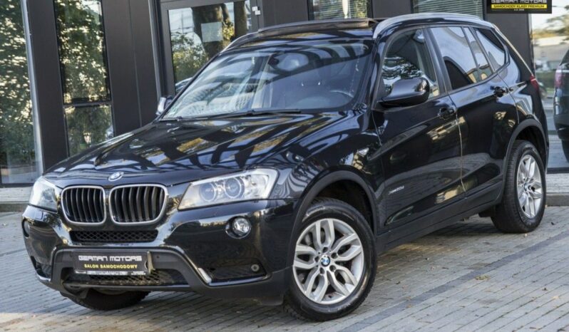 BMW X3  | 4×4 (stały) | Automatyczna | 184 KM | Czarny full