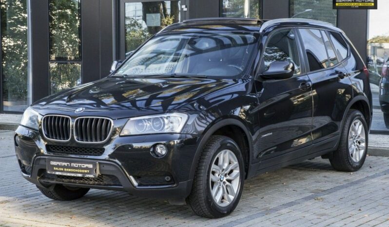 BMW X3  | 4×4 (stały) | Automatyczna | 184 KM | Czarny full