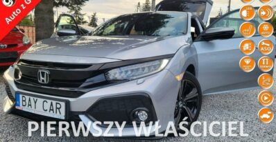 Honda Civic  | Fwd (Przód) | Automatyczna | 182 Km | Srebrny