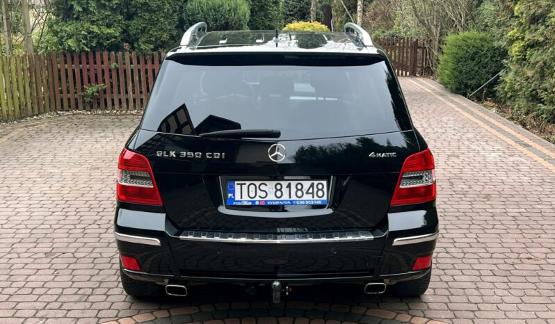 MERCEDES-BENZ GLK  | 4×4 (stały) | Automatyczna | 224 KM | Czarny full