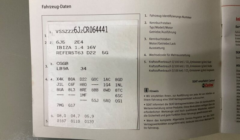 SEAT Ibiza  | FWD (przód) | Manualna | 85 KM | bialy full