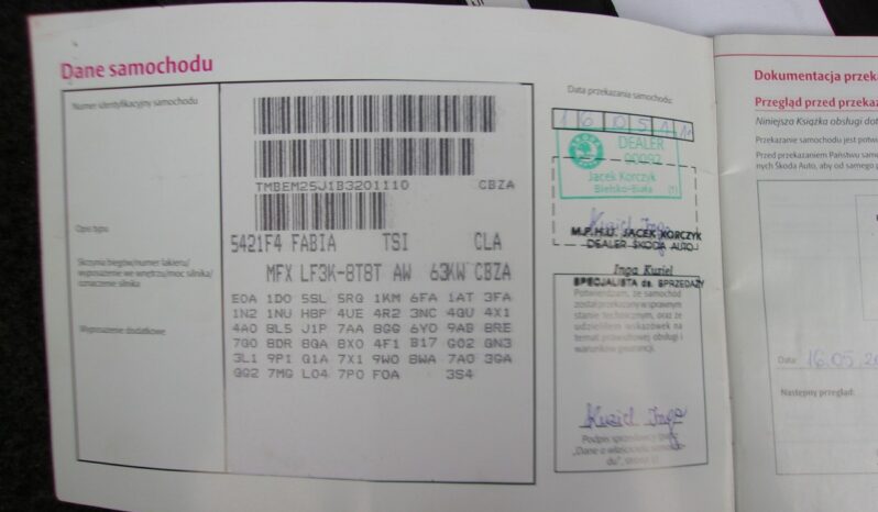 SKODA Fabia  | FWD (przód) | Manualna | 86 KM | Czerwony full
