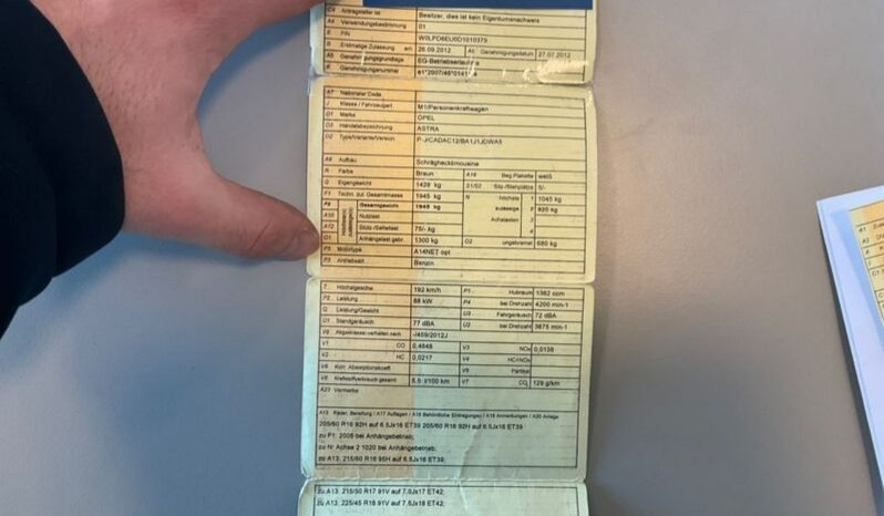 OPEL Astra | FWD (przód) | Manualna | 120 KM | Brązowy full