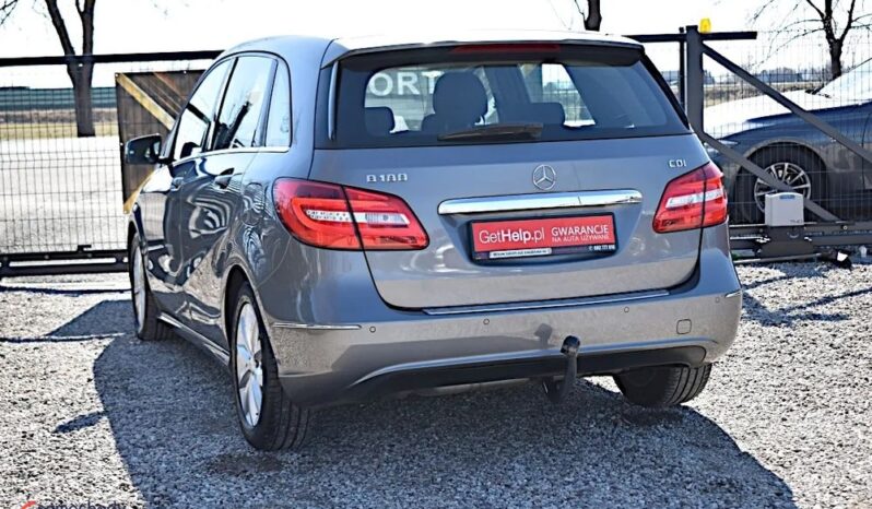 MERCEDES-BENZ Klasa B | FWD (przód) | Manualna | 109 KM | Szary full