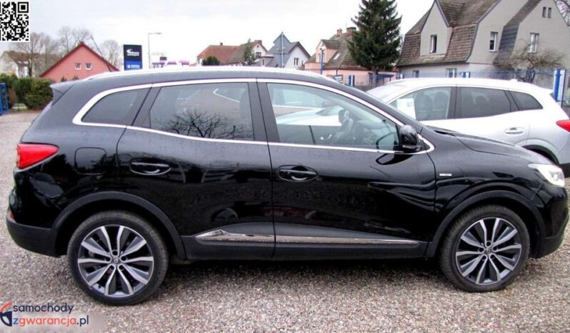 RENAULT Kadjar  | 4×4 (doł. automatycznie) | Manualna | 130 KM | Czarny full