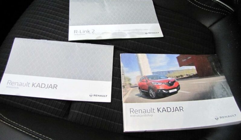 RENAULT Kadjar  | 4×4 (doł. automatycznie) | Manualna | 130 KM | Czarny full