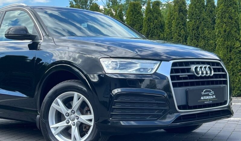 AUDI   Q3     150 KM    Automatyczna    4×4 (doł. automatycznie)    Czarny full