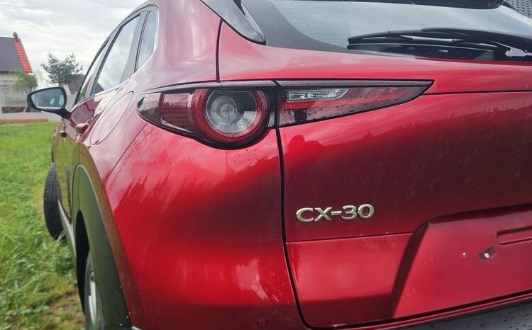 MAZDA CX-30  | FWD (przód) | Automatyczna | 180 KM | Czerwony full