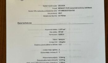 RENAULT Clio  | FWD (przód) | Manualna | 118 KM | Szary full