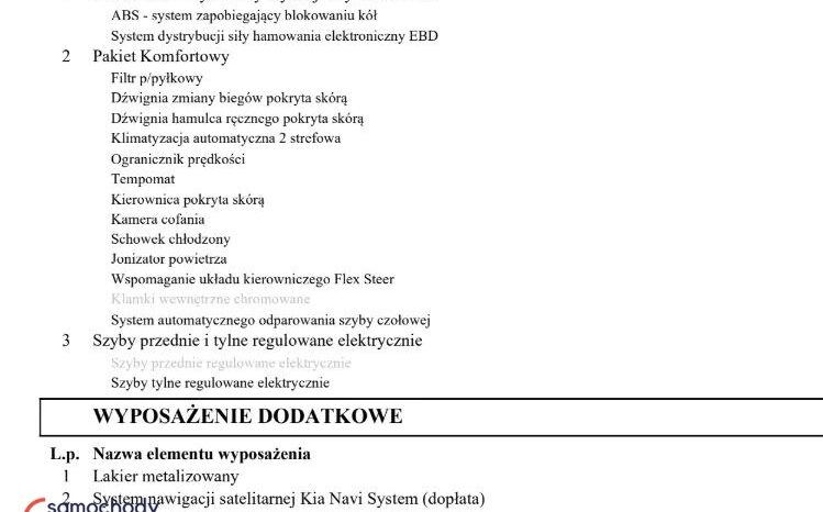 KIA Ceed  | FWD (przód) | Manualna | 120 KM | Szary full