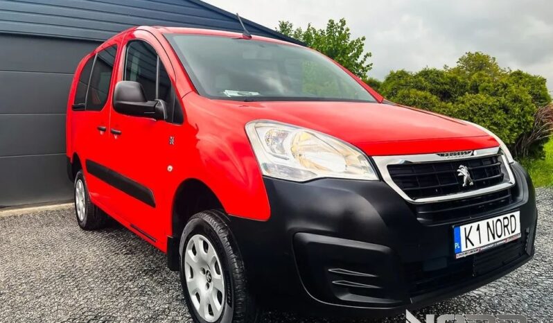 PEUGEOT Partner  | 4×4 (doł. ręcznie) | Manualna | 99 KM | Czerwony full