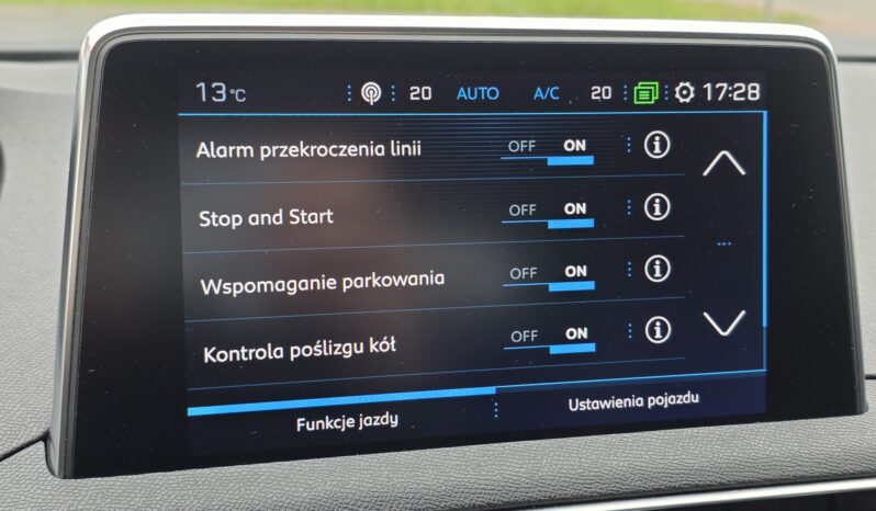 PEUGEOT 5008  | FWD (przód) | Automatyczna | 120 KM | Biały full