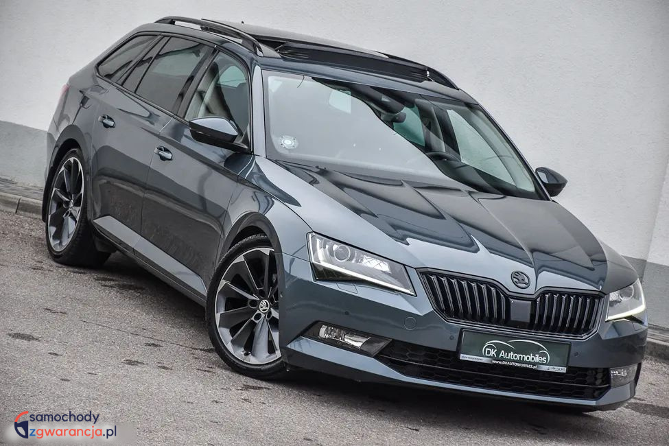 Skoda Superb  | Fwd (Przód) | Automatyczna | 180 Km | Szary