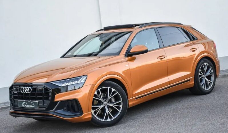 AUDI Q8  | 4×4 (stały) | Automatyczna | 286 KM | Pomarańczowy full