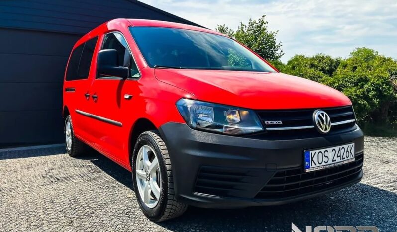 Volkswagen Caddy | 4X4 (Stały) | Manualna | 122 Km | Czerwony