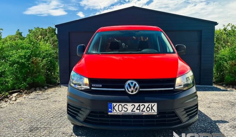 VOLKSWAGEN Caddy | 4×4 (stały) | Manualna | 122 KM | Czerwony full