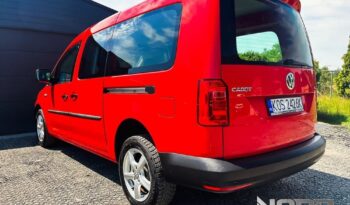 VOLKSWAGEN Caddy | 4×4 (stały) | Manualna | 122 KM | Czerwony full
