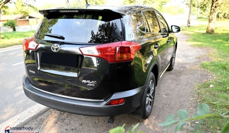 TOYOTA RAV4  | 4×4 (doł. automatycznie) | Manualna | 124 KM | Czarny full