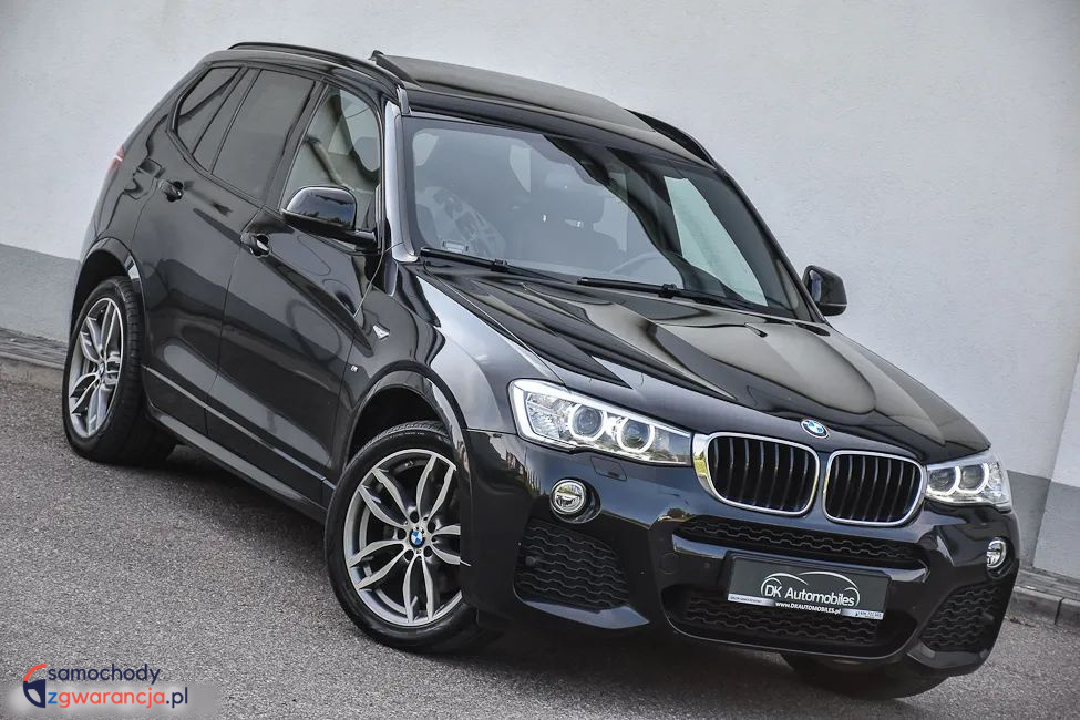 Bmw X3  | 4X4 (Stały) | Automatyczna | 190 Km | Czarny