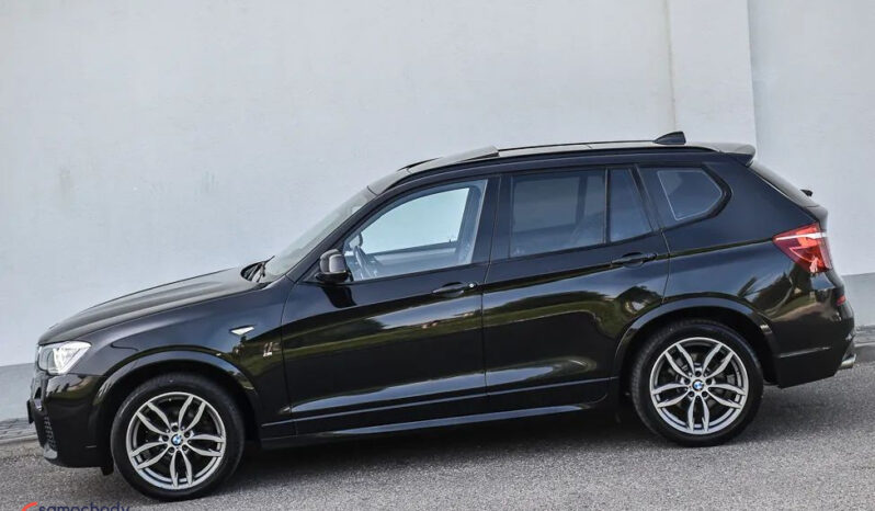 BMW X3  | 4×4 (stały) | Automatyczna | 190 KM | Czarny full