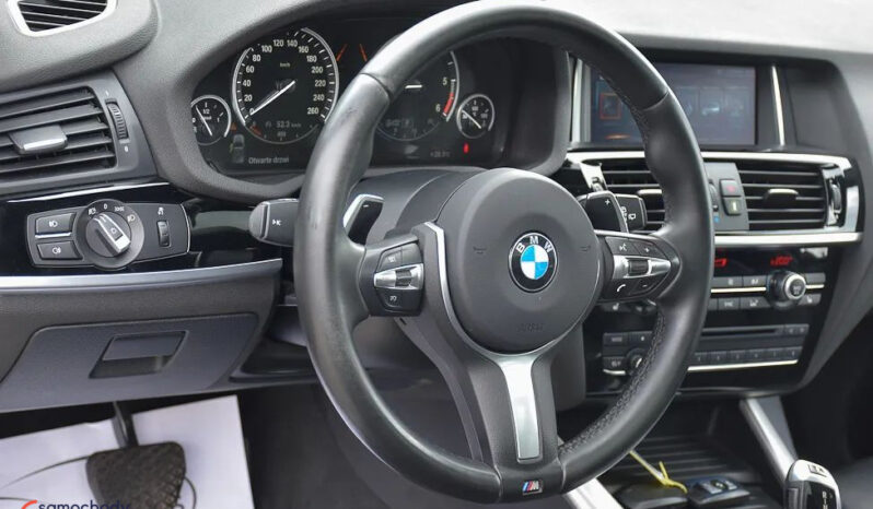 BMW X3  | 4×4 (stały) | Automatyczna | 190 KM | Czarny full