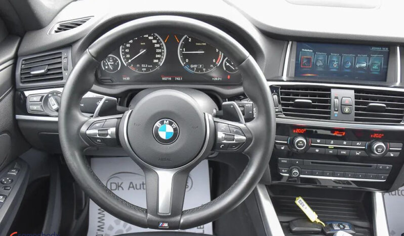 BMW X3  | 4×4 (stały) | Automatyczna | 190 KM | Czarny full