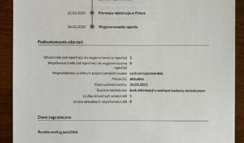 DS Automobiles DS 7 Crossback | FWD (przód) | Automatyczna | 225 KM | Czarny full