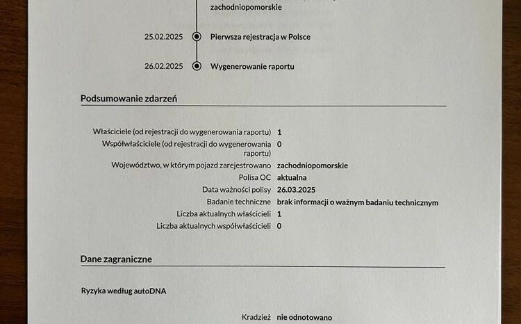 DS Automobiles DS 7 Crossback | FWD (przód) | Automatyczna | 225 KM | Czarny full