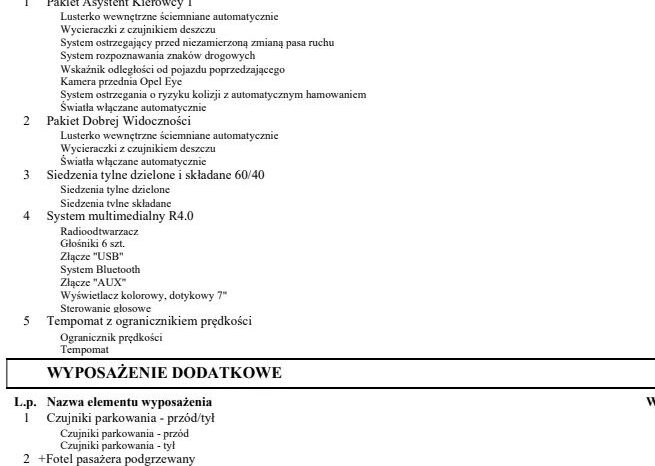 OPEL Astra | FWD (przód) | Manualna | 105 KM | Srebrny full