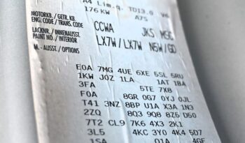 AUDI A4  | 4×4 (doł. automatycznie) | Automatyczna | 240 KM | Srebrny full