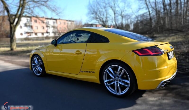 AUDI TT S  | 4×4 (stały) | Automatyczna | 310 KM | Żółty full