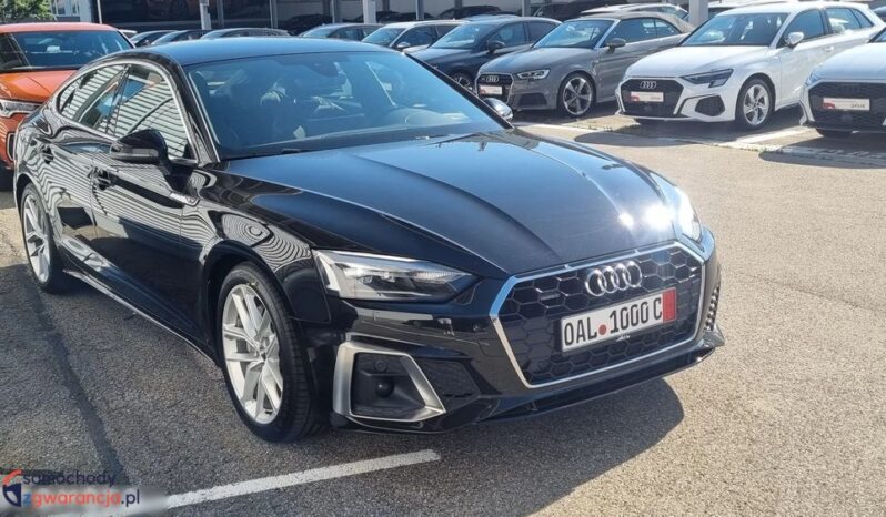 AUDI A5 Sportback | 4×4 (stały) | Automatyczna | 190 KM | Czarny full
